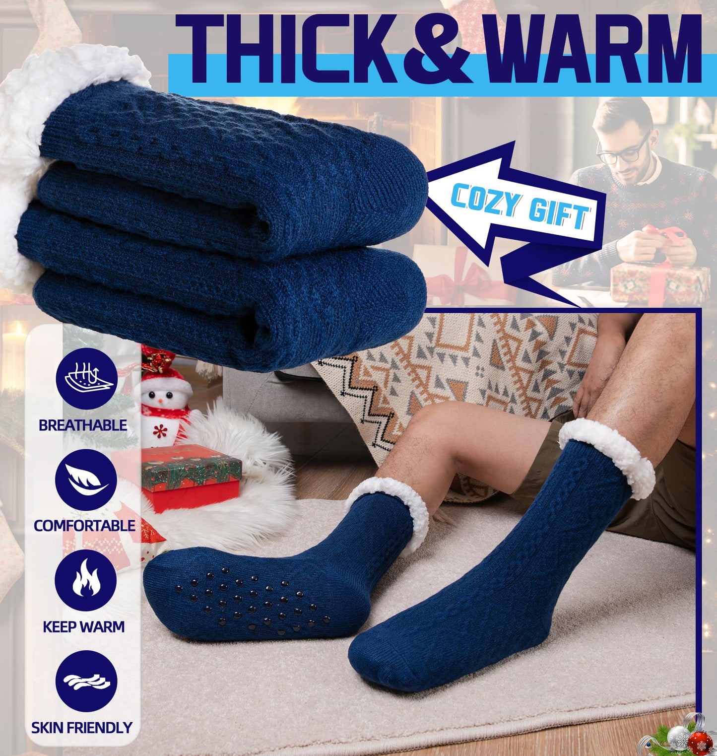 DoSmart Fuzzy Socks