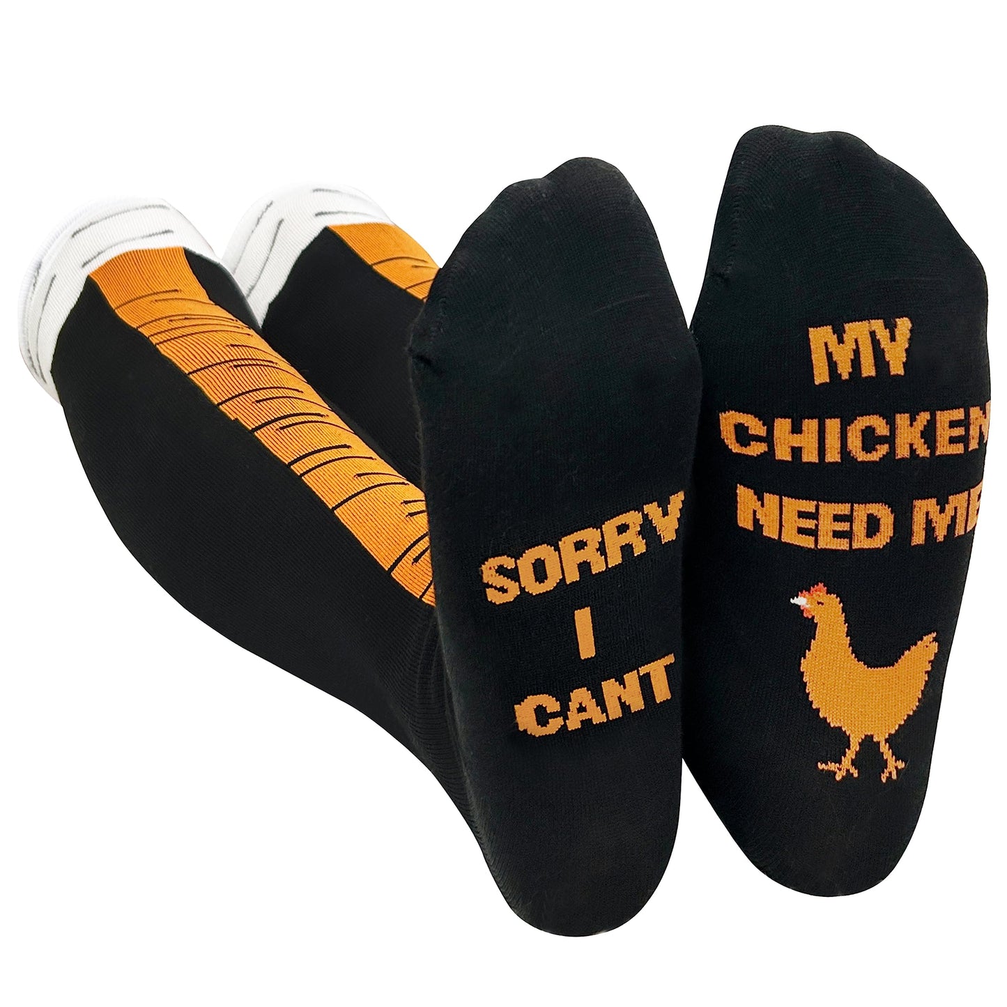 WHOTAY Novelty Chicken Leg Socks