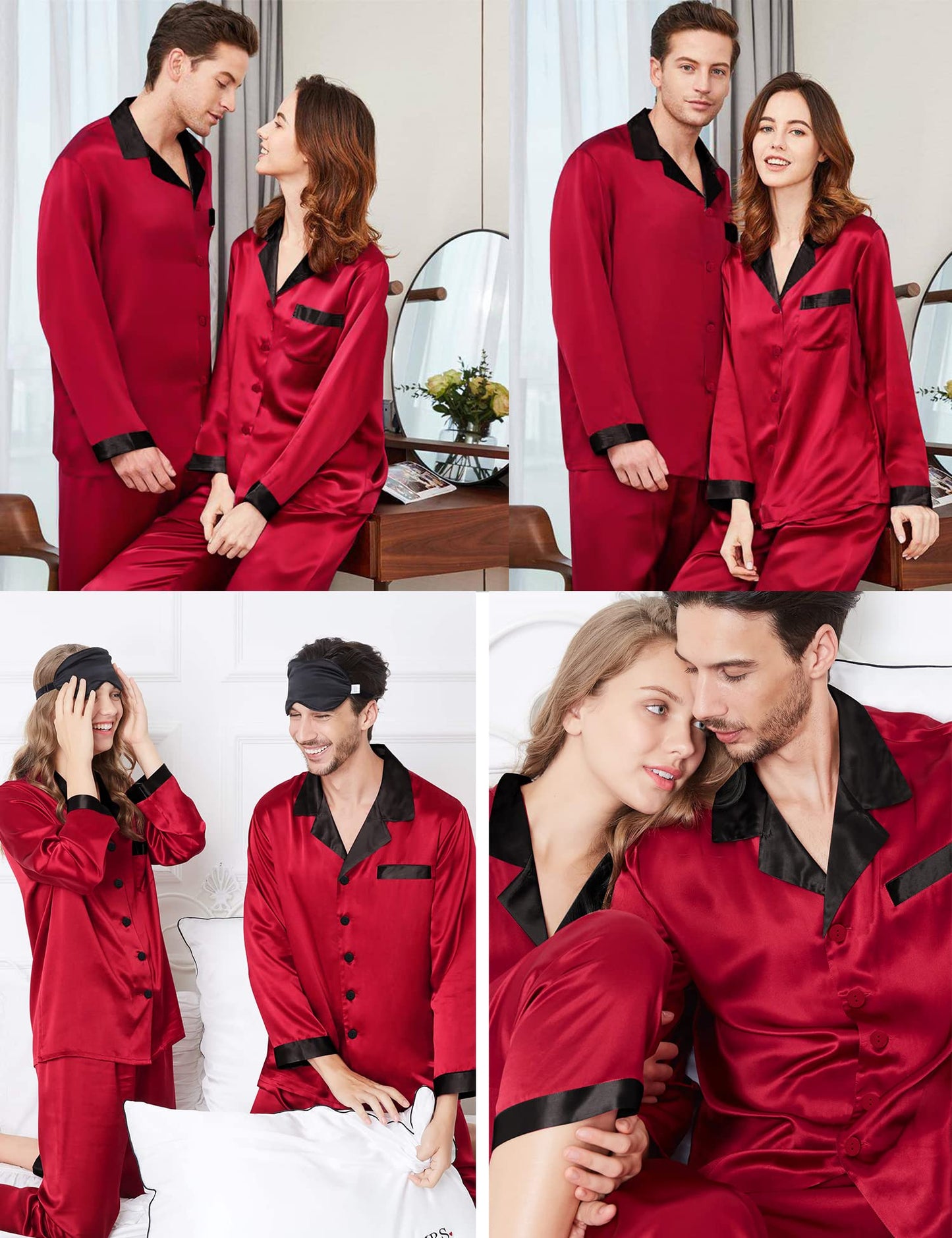 SWOMOG Couples Pajama Sets