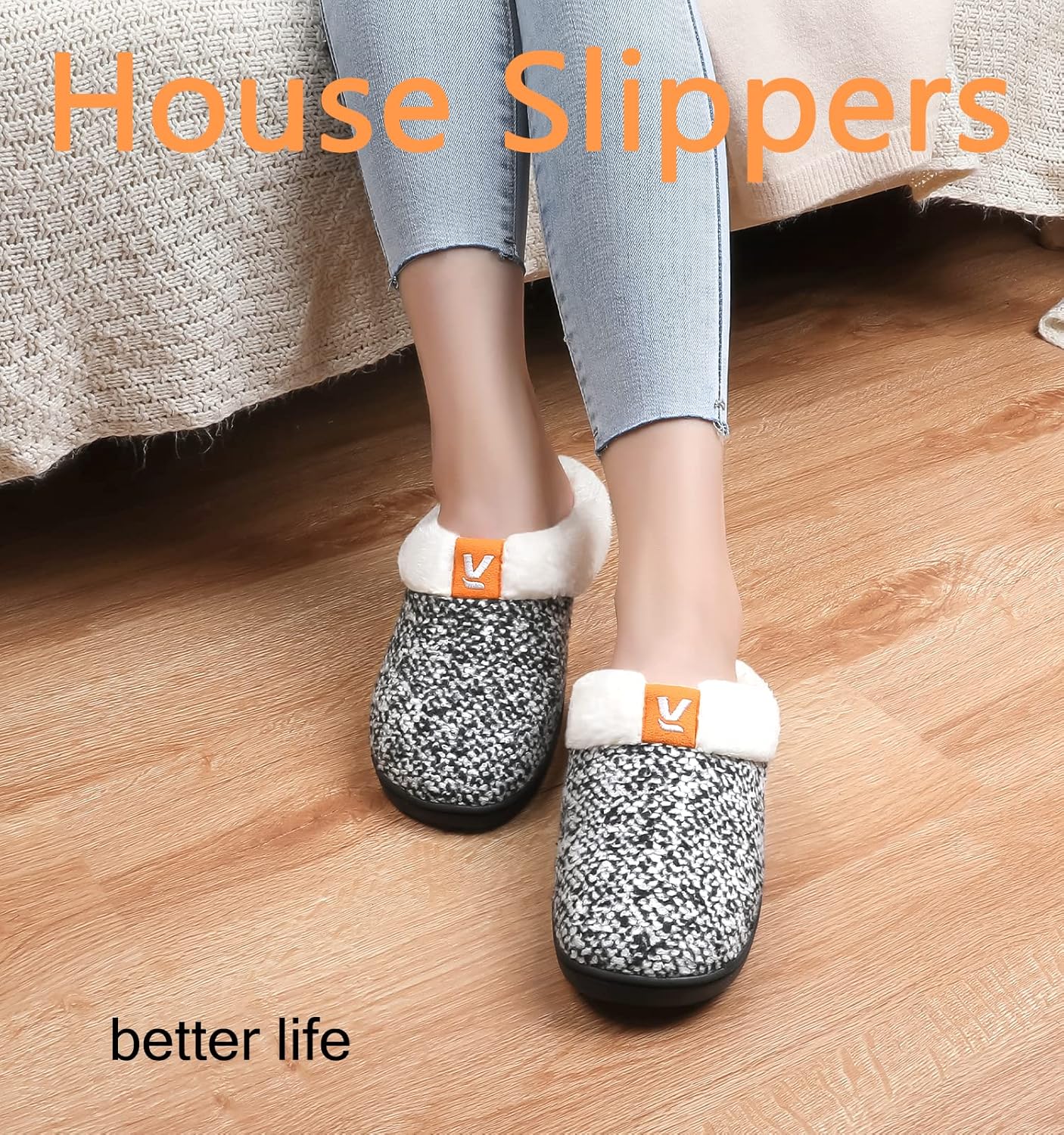 Ankis Memory Foam Slippers