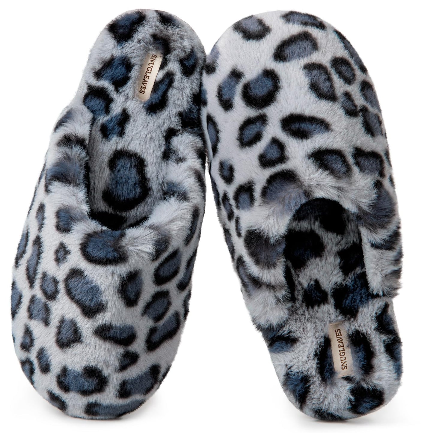 Snug Leaves Women's Fuzzy Scuff Slippers