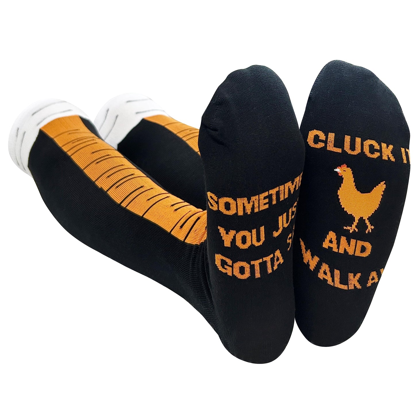 WHOTAY Novelty Chicken Leg Socks