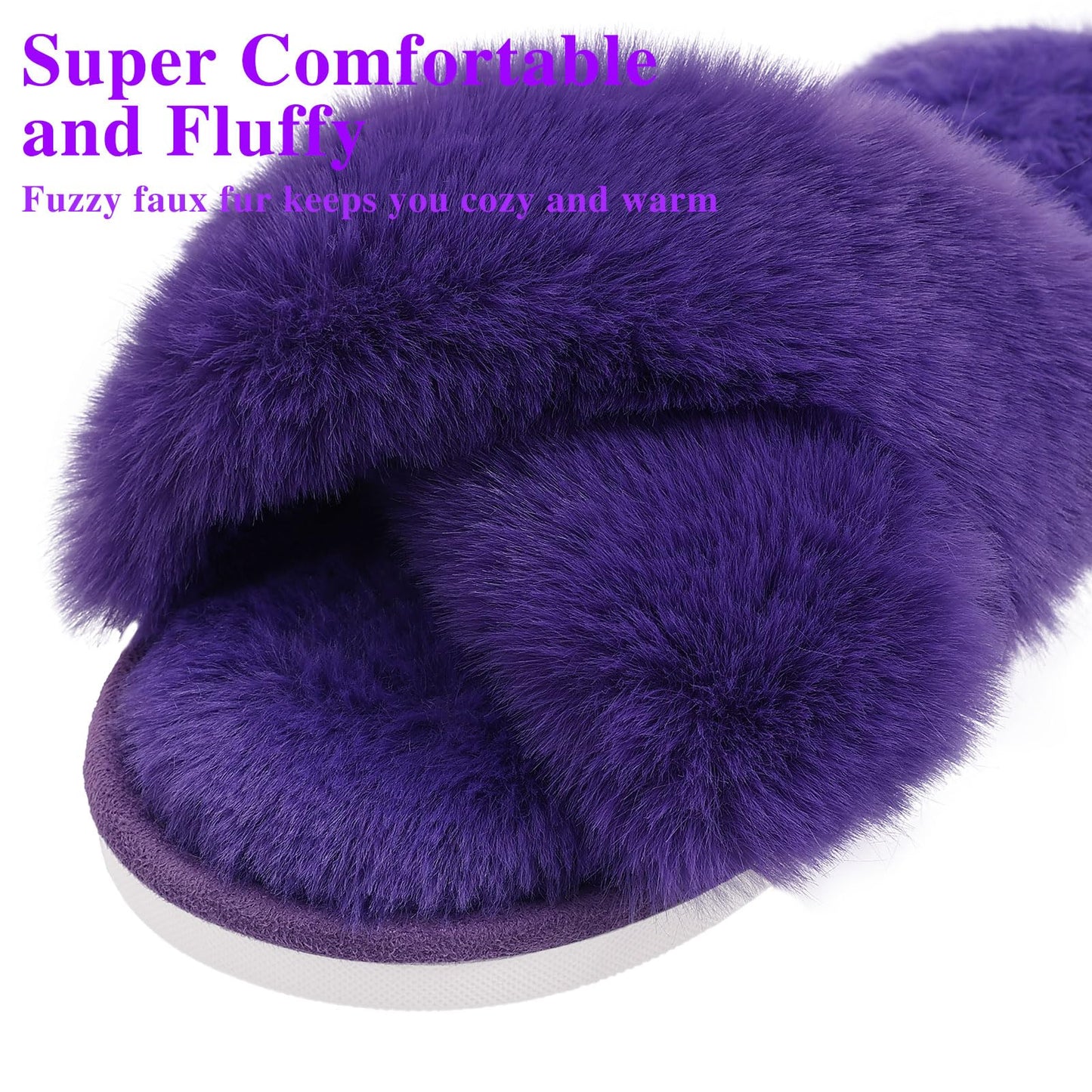 Evshine Fuzzy Slippers