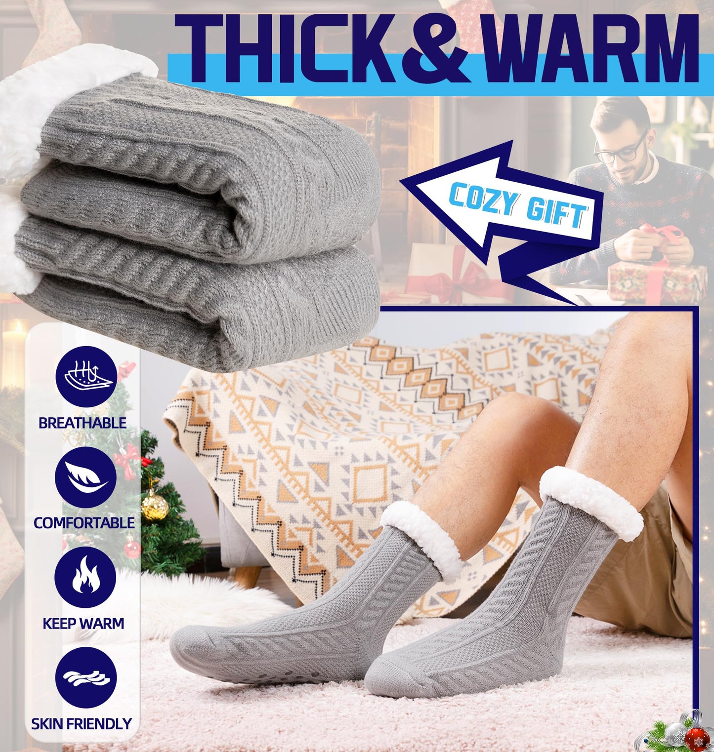 DoSmart Fuzzy Socks