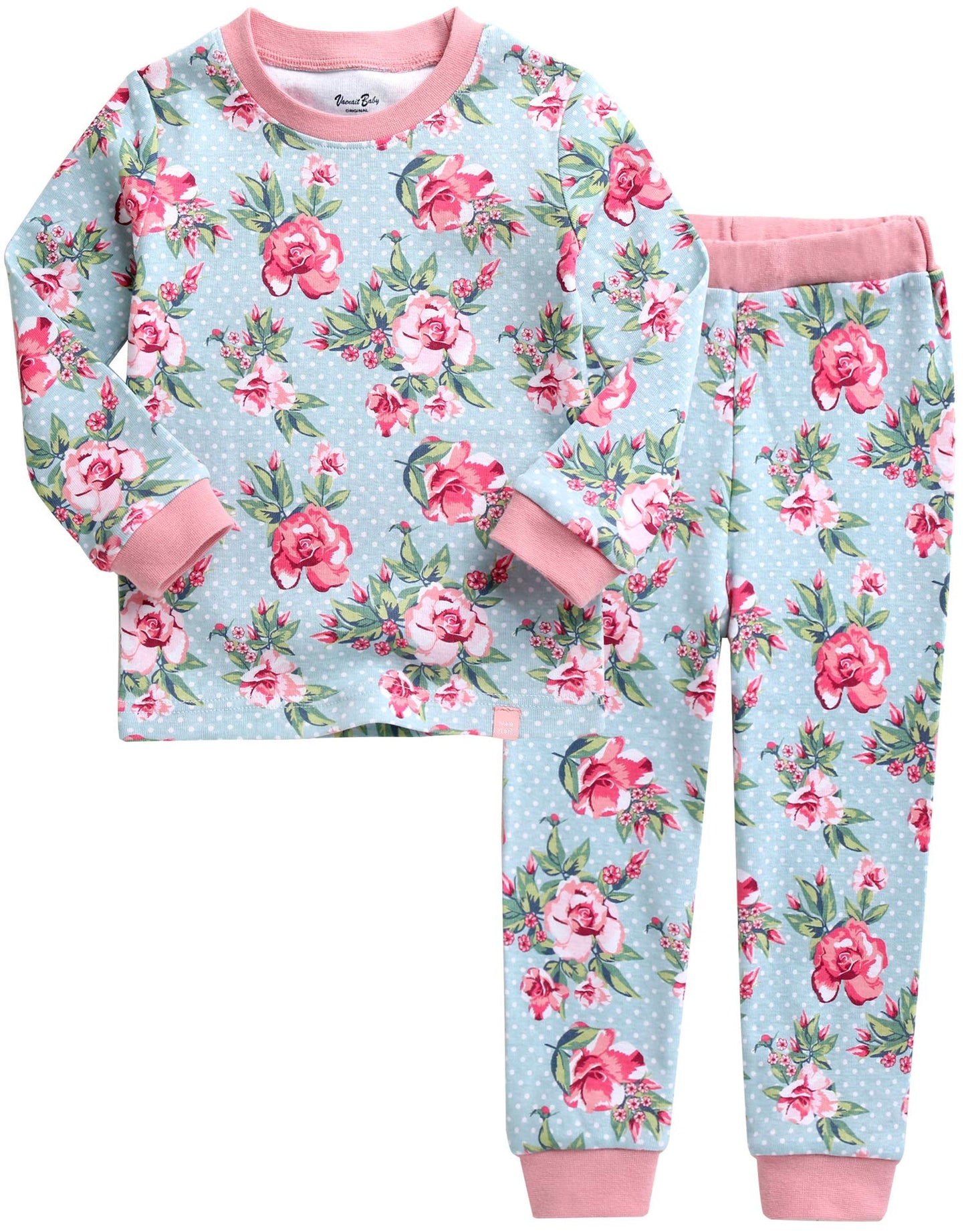 VAENAIT Kids 100% Cotton Pajamas Set