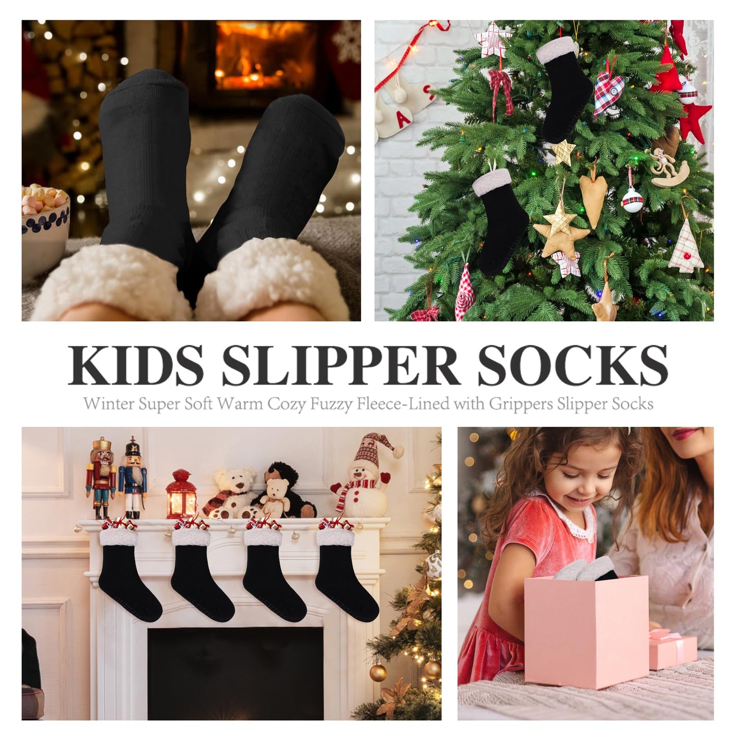 KFUBUO Kids Slipper Socks