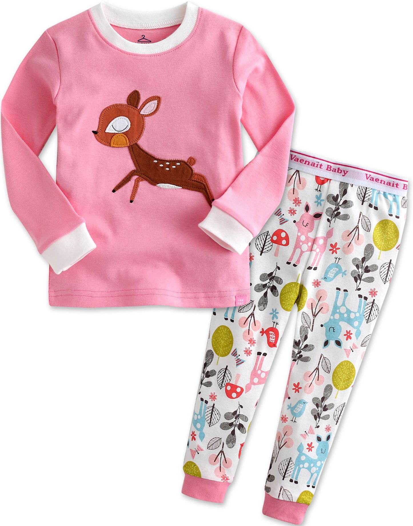 VAENAIT Kids 100% Cotton Pajamas Set