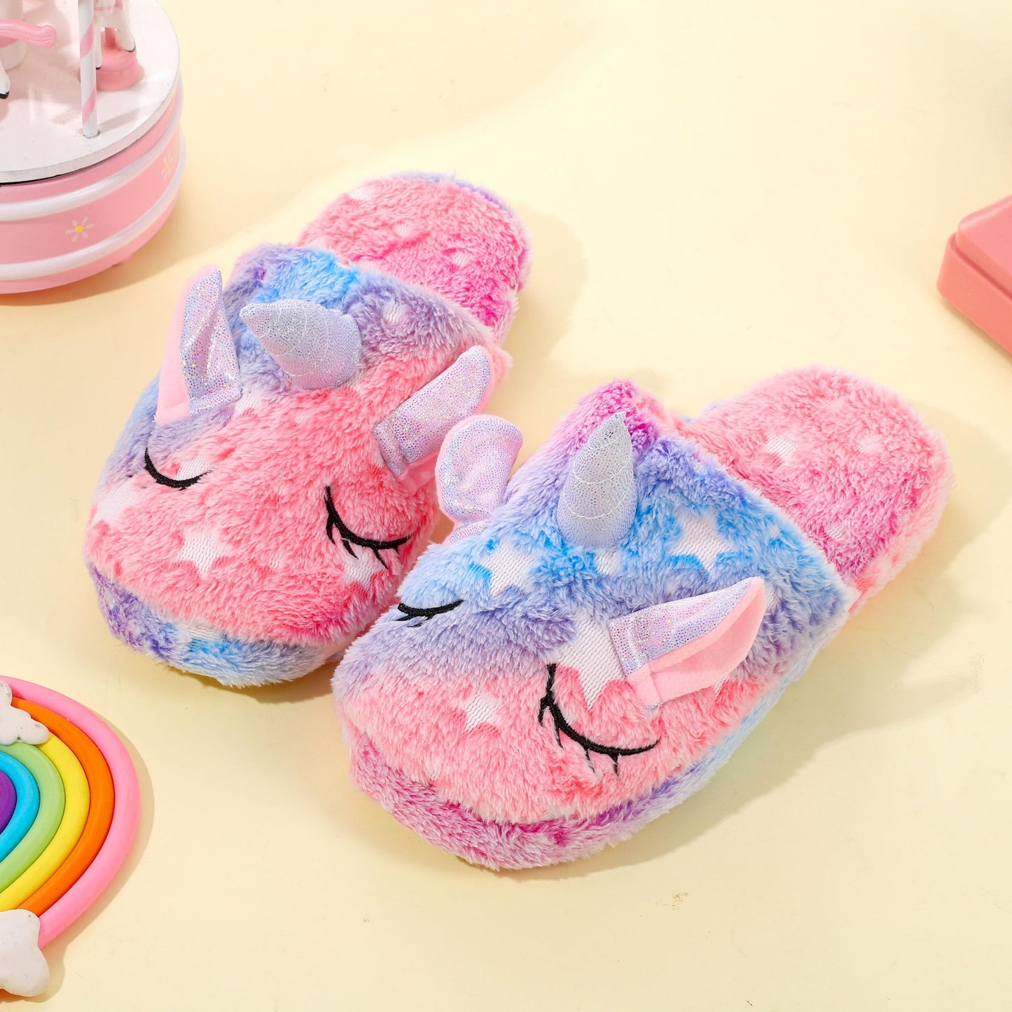 Kids Unicorn Slippers