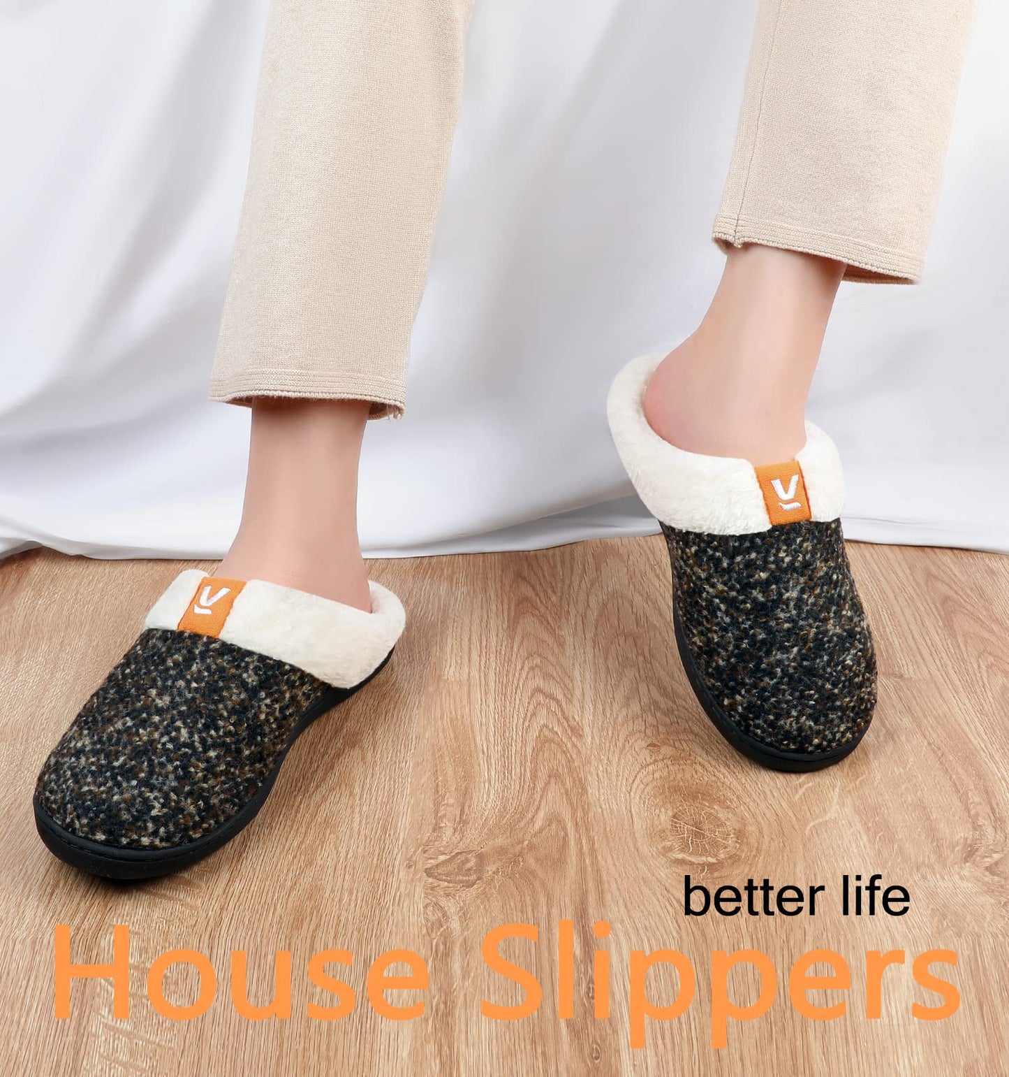 Ankis Memory Foam Slippers