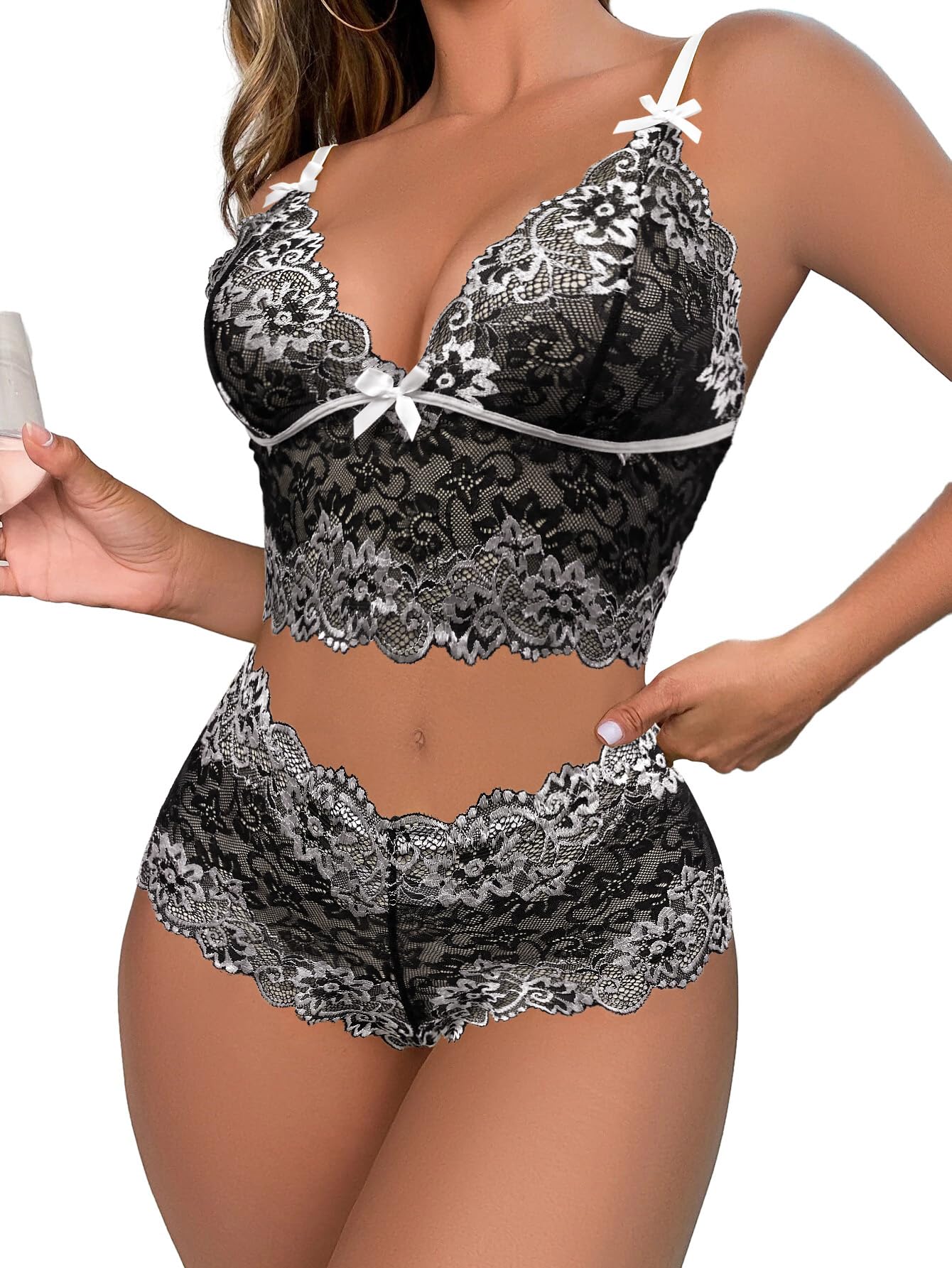 Lilosy Lace Lingerie Set