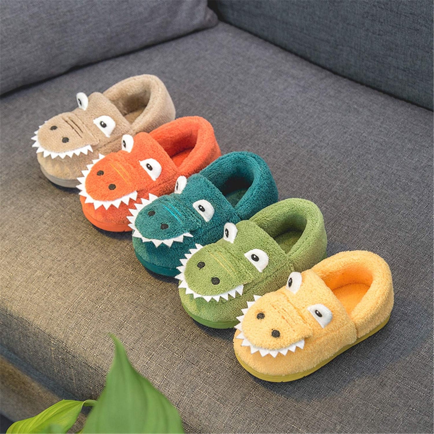 JACKSHIBO Toddler Home Slippers