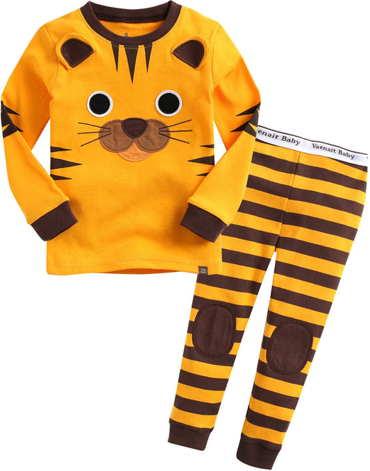 VAENAIT Kids 100% Cotton Pajamas Set