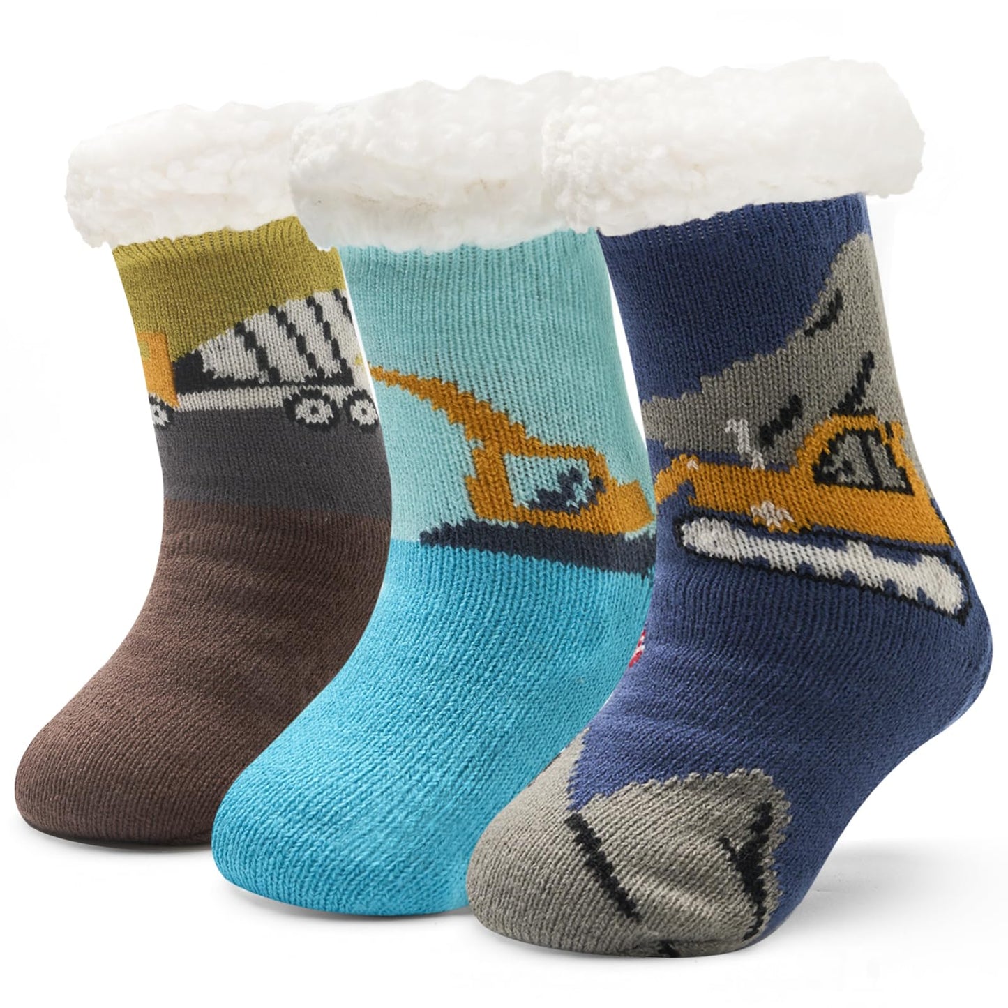 Moon Tree 3 Pack Fuzzy Socks