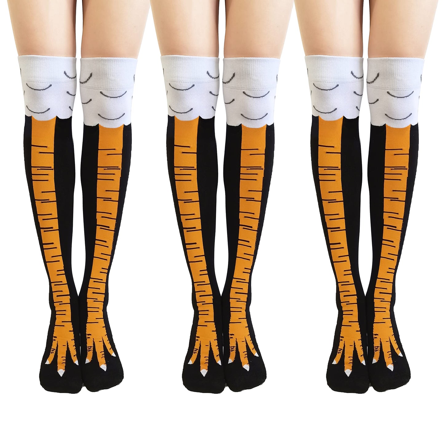 WHOTAY Novelty Chicken Leg Socks