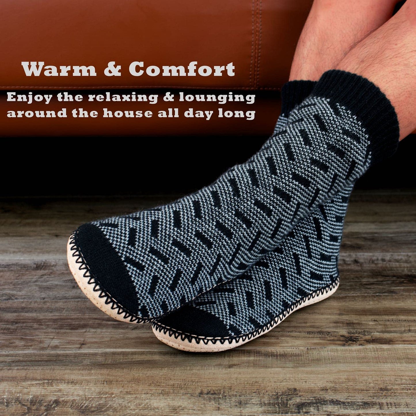 Cozylook Mens Slipper Socks