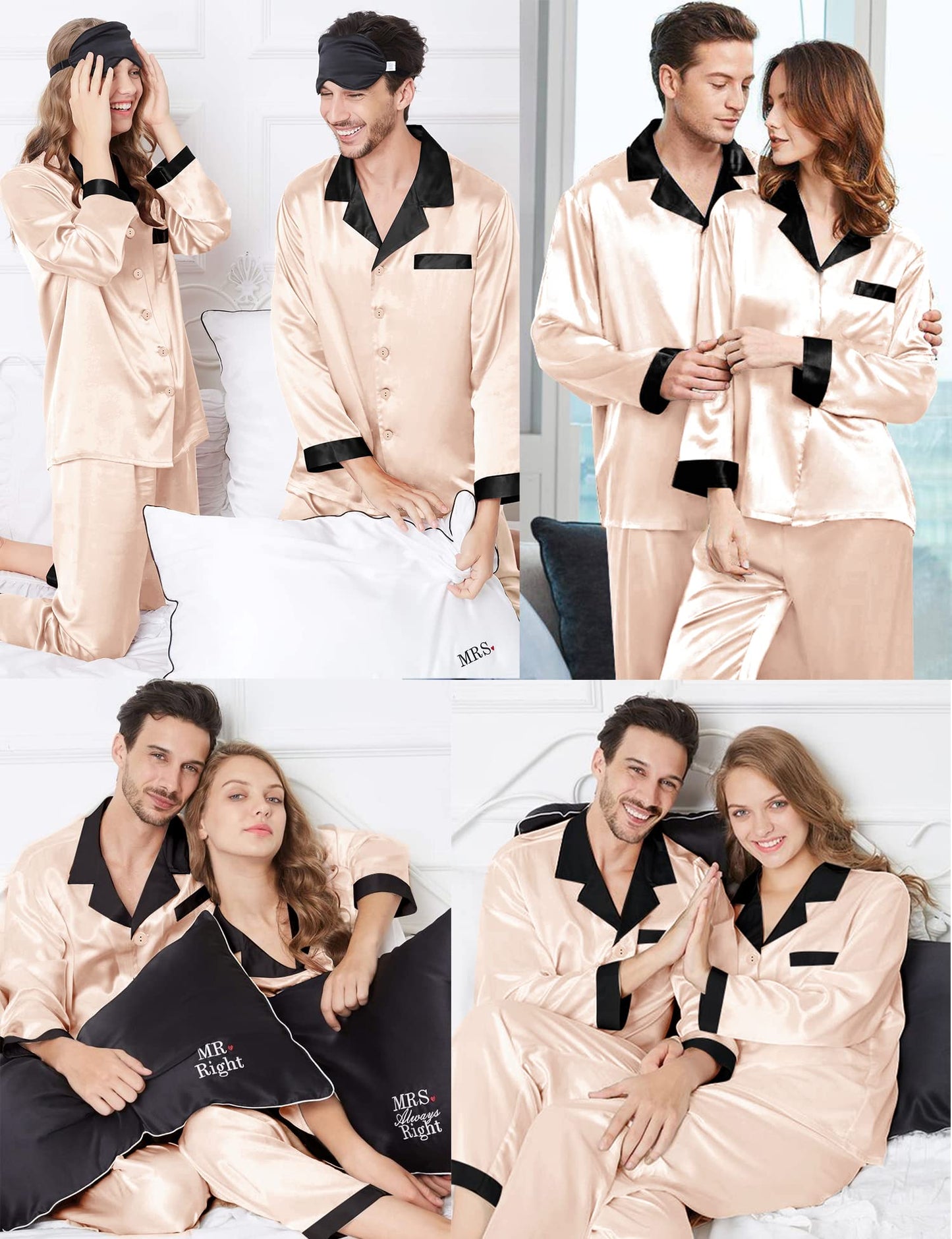 SWOMOG Couples Pajama Sets