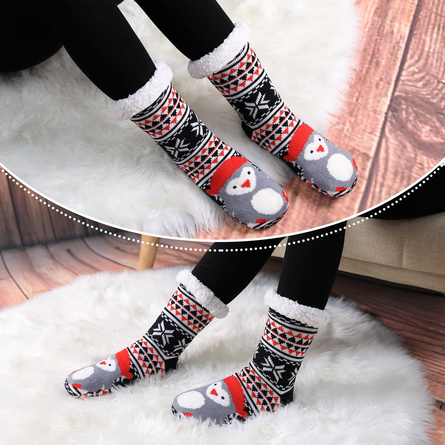 LINEMIN Cozy Socks