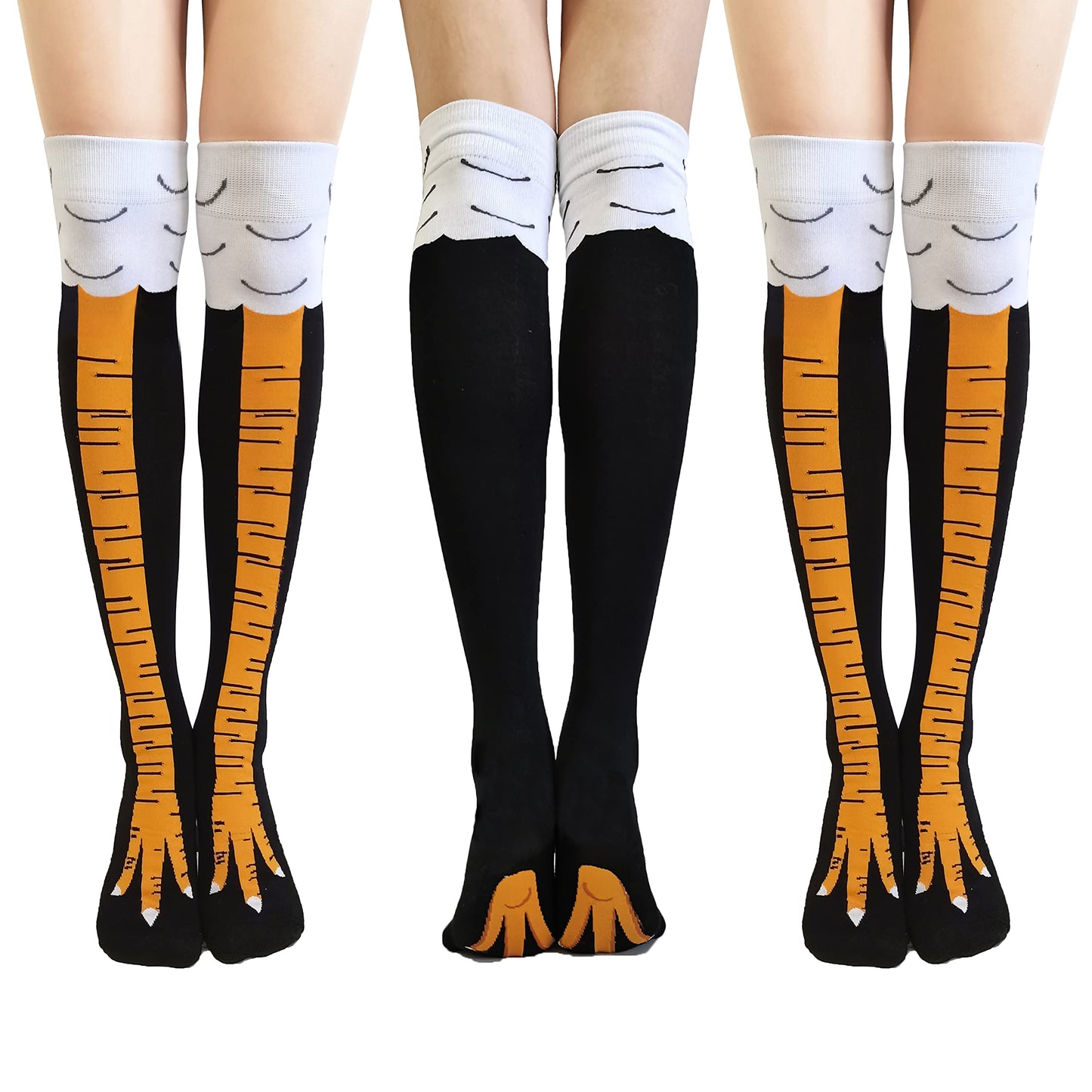 WHOTAY Novelty Chicken Leg Socks