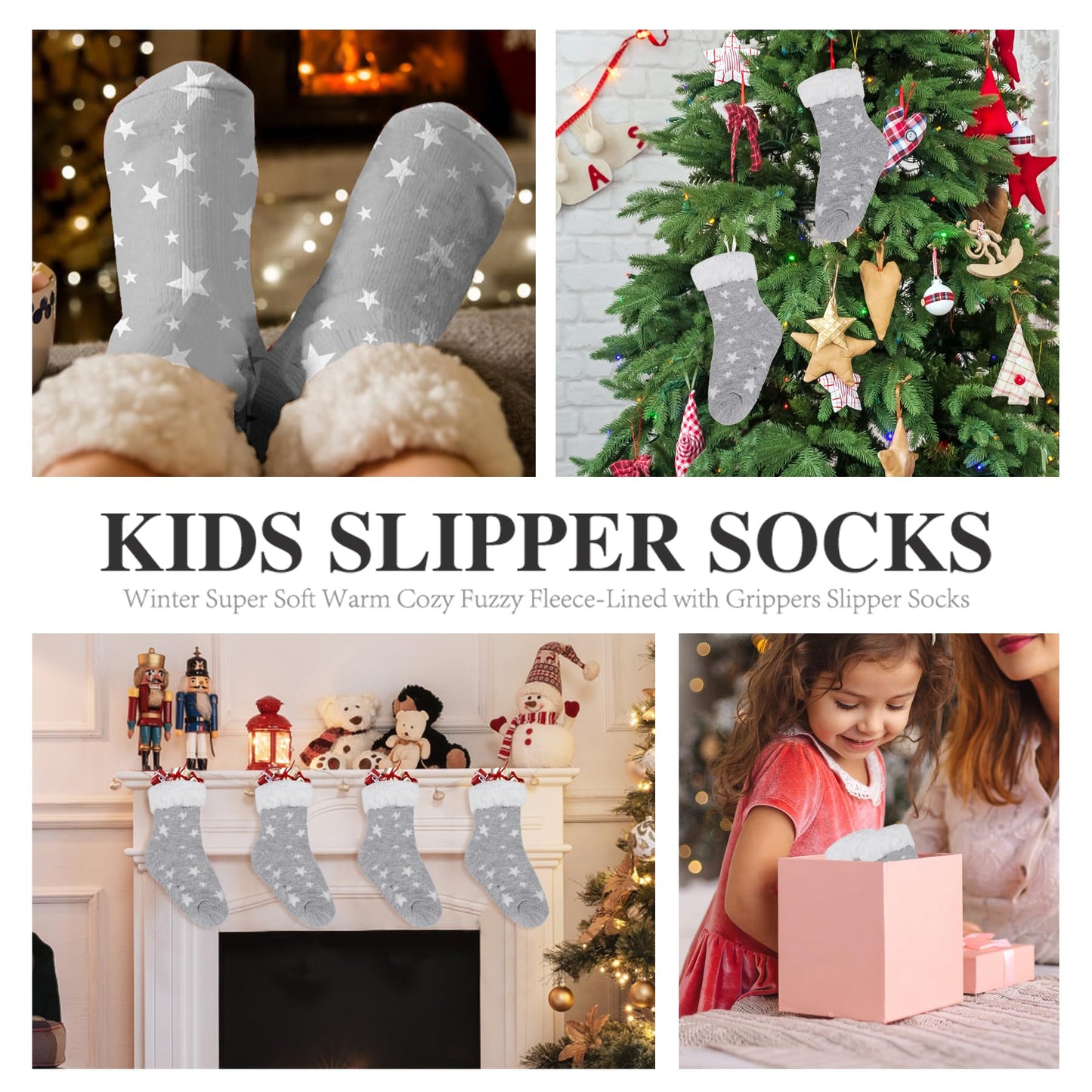 KFUBUO Kids Slipper Socks