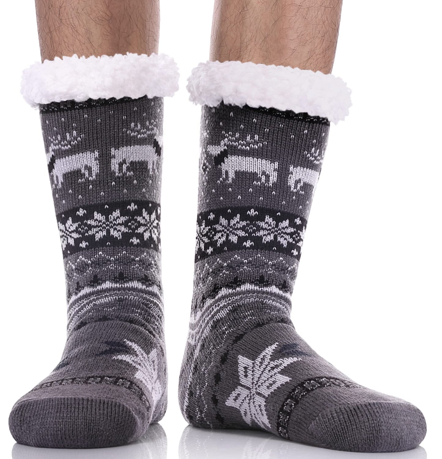 LINEMIN Cozy Slipper Socks