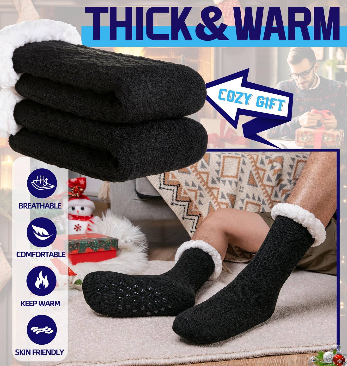 DoSmart Fuzzy Socks