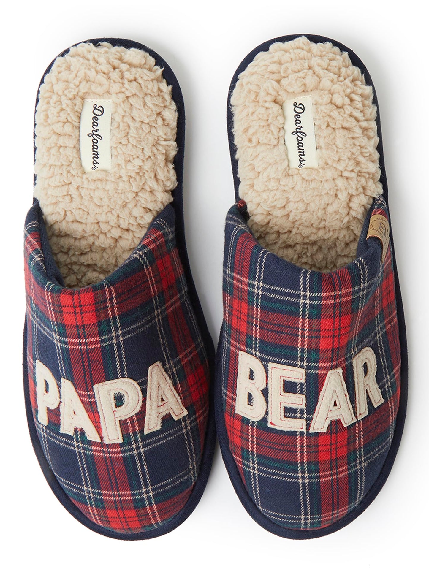 Dearfoams Papa Bear Slipper