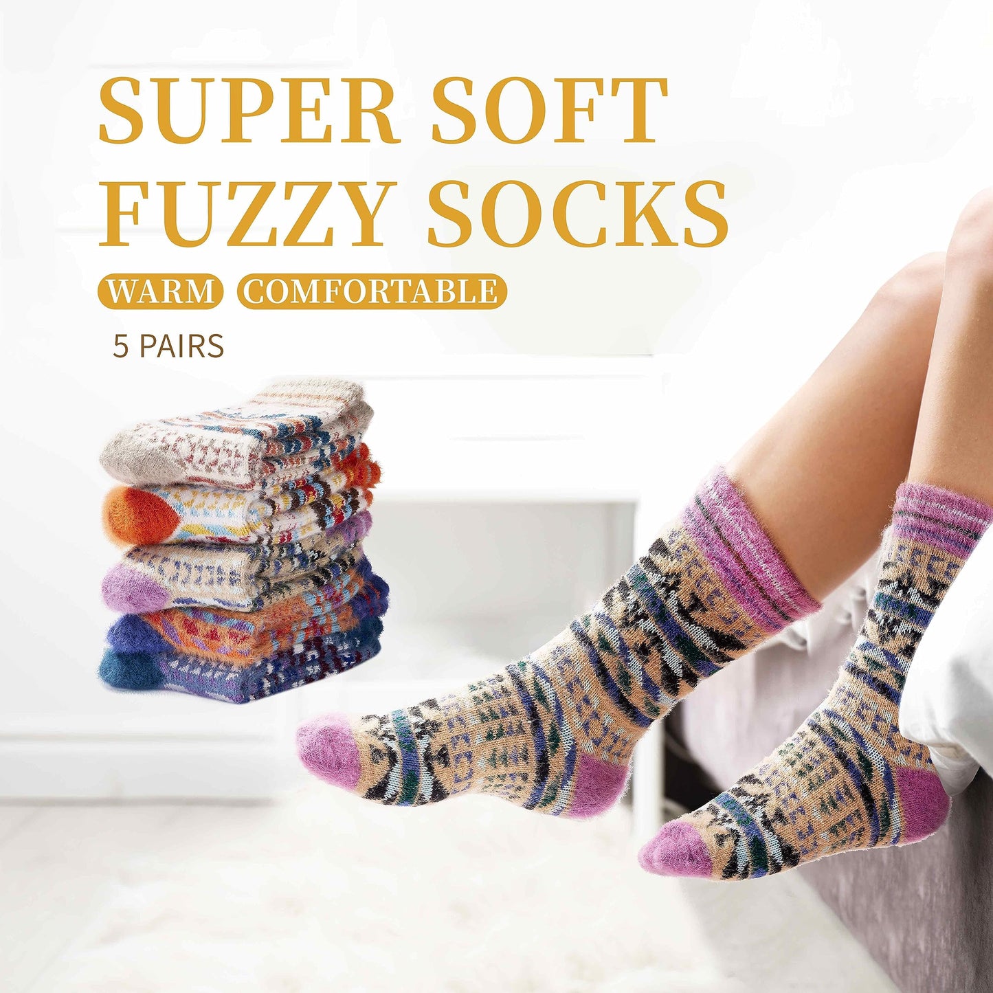 SISOSOCK Fuzzy Socks