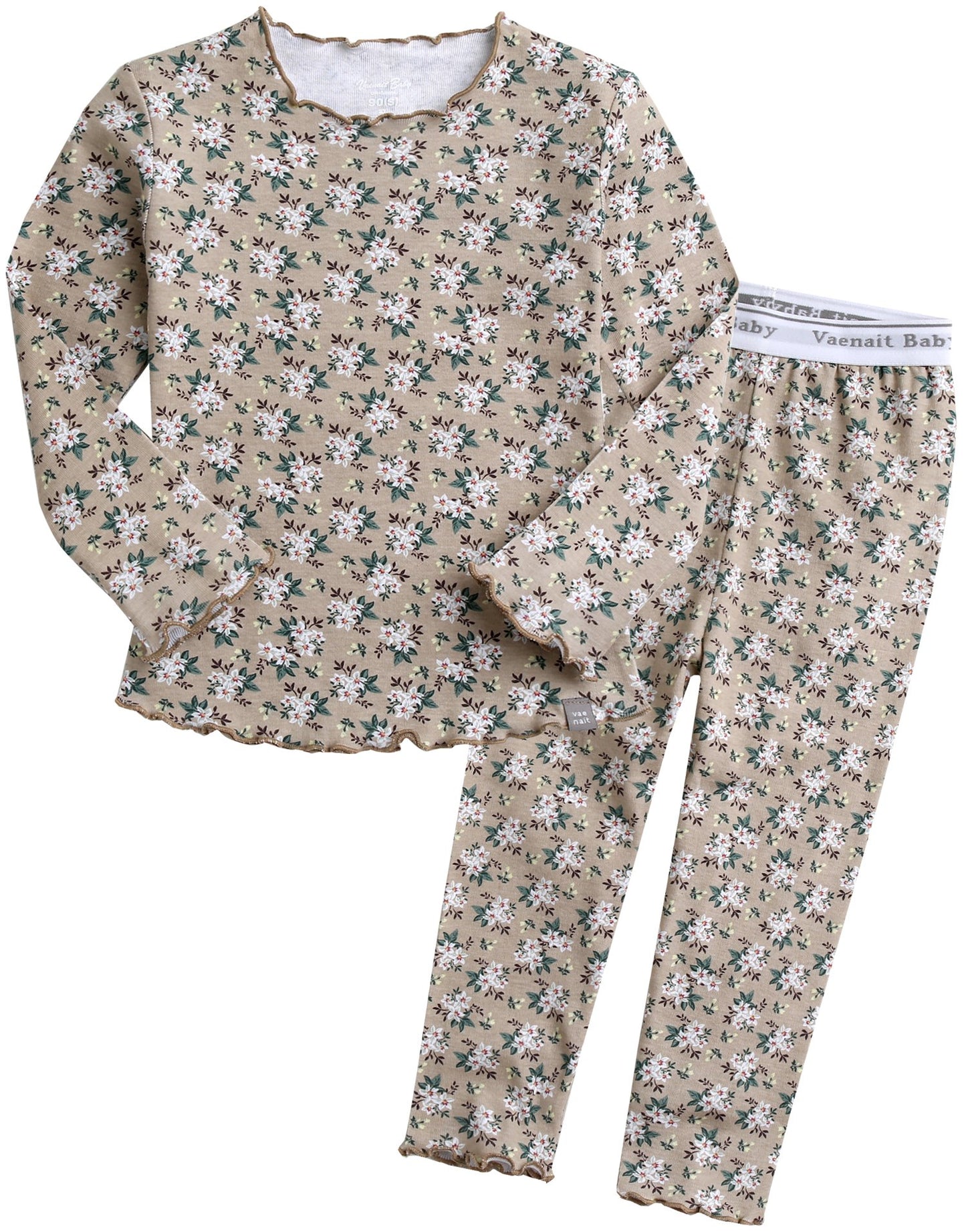 VAENAIT Kids 100% Cotton Pajamas Set