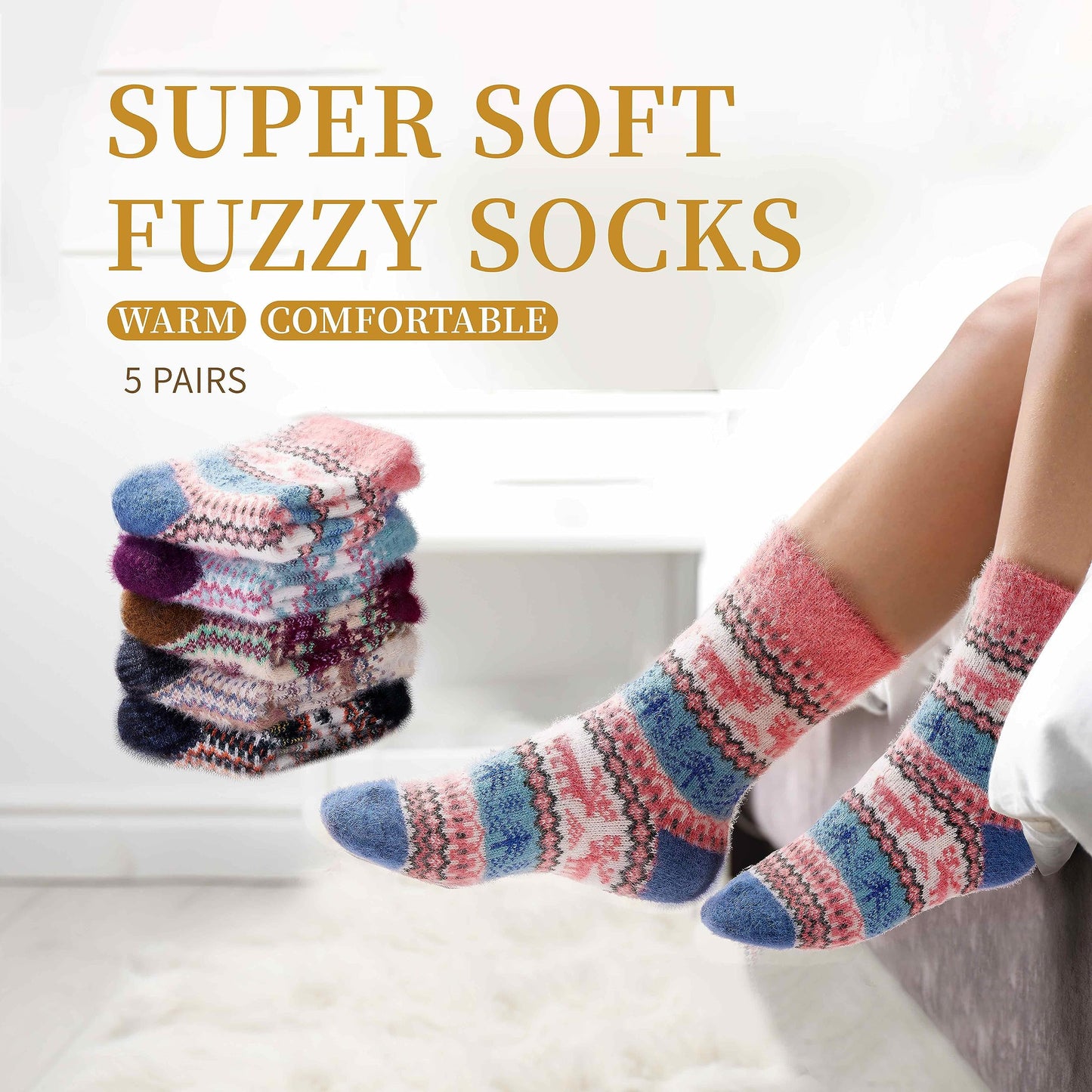 SISOSOCK Fuzzy Socks