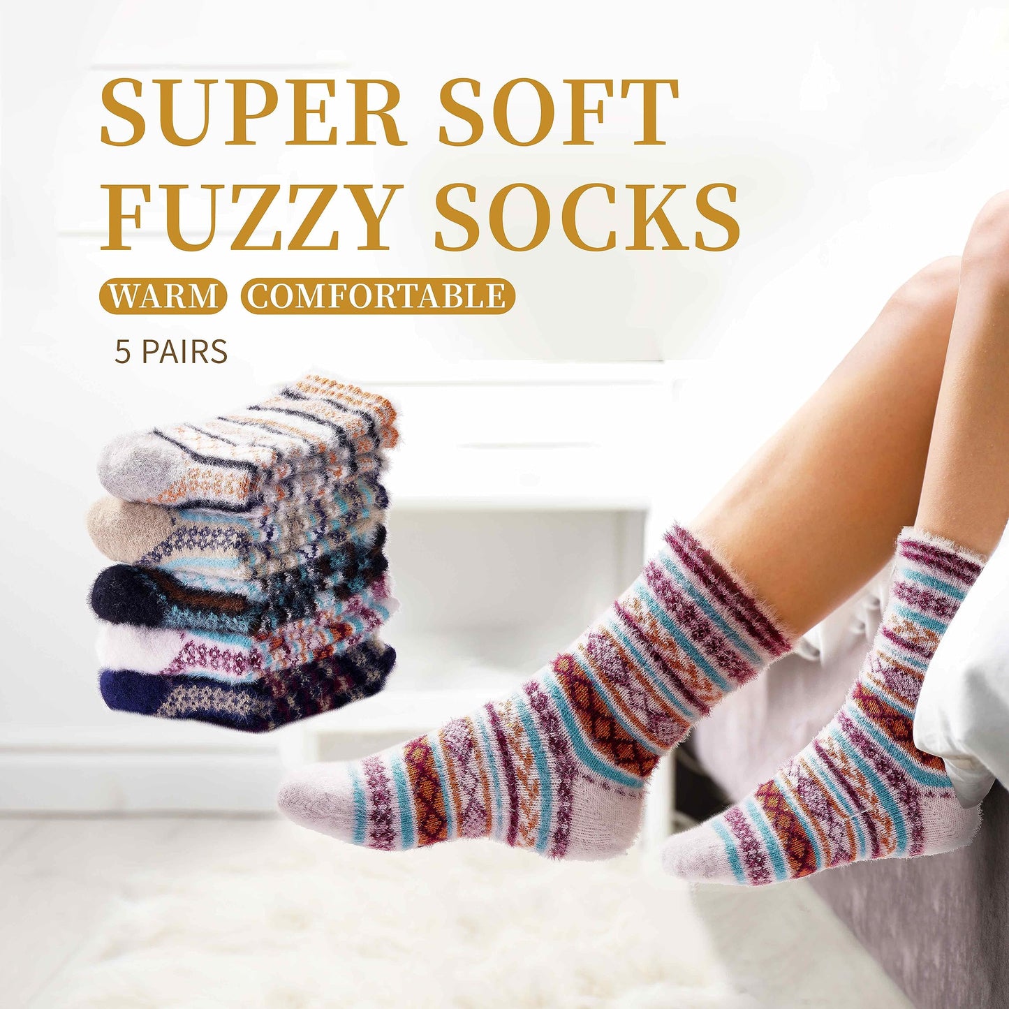 SISOSOCK Fuzzy Socks