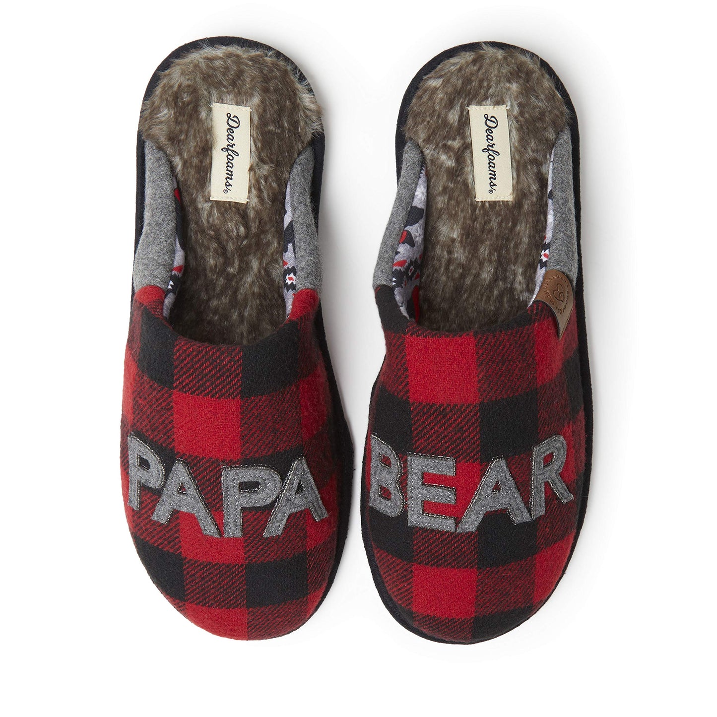 Dearfoams Papa Bear Slipper