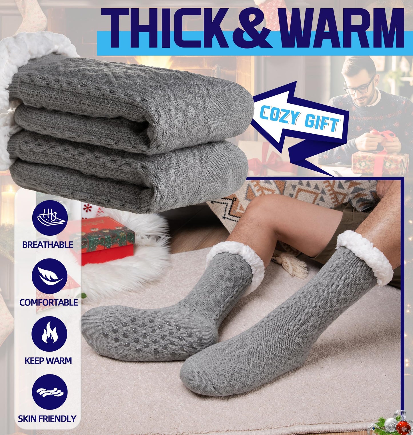 DoSmart Fuzzy Socks