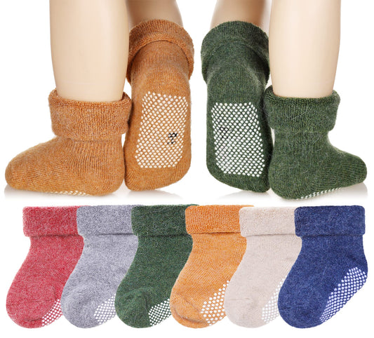 Eyean Baby Wool Grip Sock