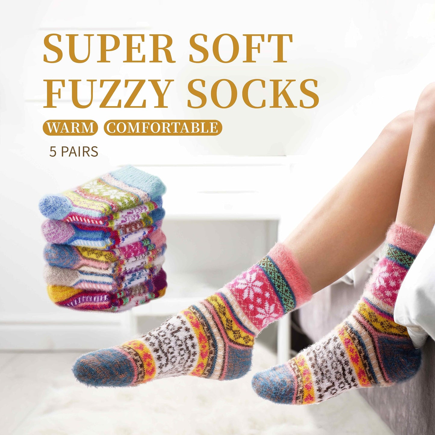 SISOSOCK Fuzzy Socks